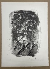 Emil Schumacher Lithographie
