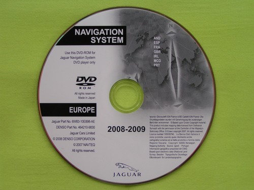 Dvd navigation jaguar - navigation,