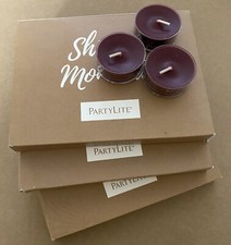 3 für 2 Partylite Teelichter Mulberry Maulbeere lila 36 Stück NEU OVP V0429