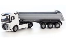 Emek 22352 - Volvo FH Tipper Truck Semitrailer - Kipper LKW weiß - 1:25