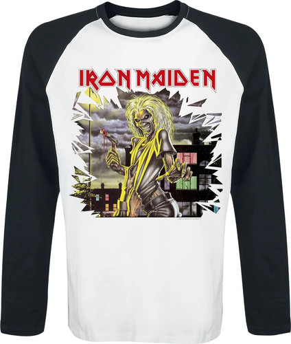 Iron maiden langarmshirt - iron,