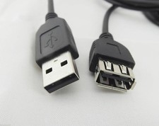 NEU USB VERLÄNGERUNGSKABEL Leitung A Stecker auf Buchse High Speed 2.0 1m 2m 3m 5m 10m Posten