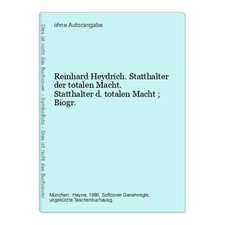 Reinhard Heydrich. Statthalter