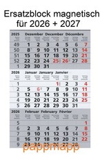 Ersatzblock magnetisch 2026 +