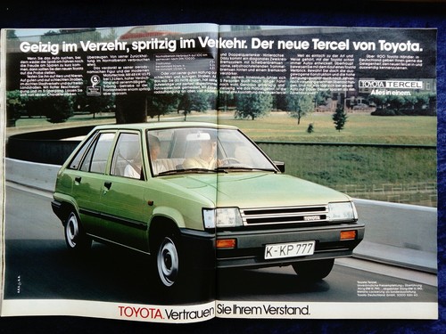 Toyota tercel originale - toyota, tercel,