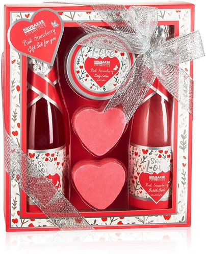 Bade set erdbeere - set, champagner