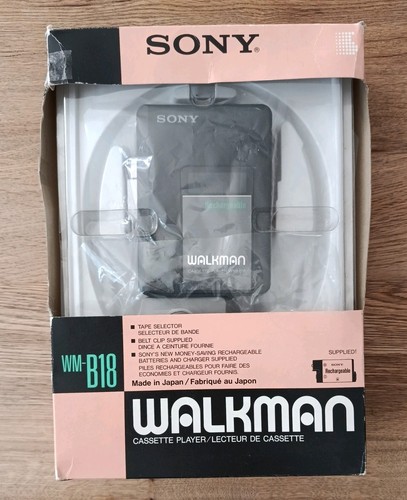 Sony walkman b18 - in, ovp
