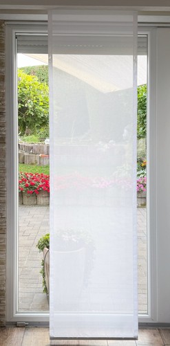 Schiebegardine mit klettband - schiebegardine,