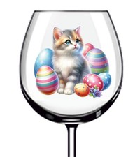 12x bunte Ostern Kätzchen