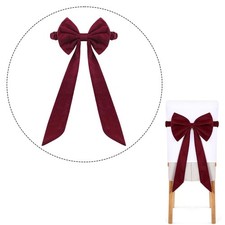 Stuhlschleifen, weihnachtlich