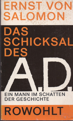 Das schicksal des - a.d., –
