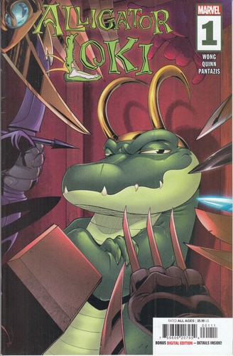 Alligator loki marvel comic - alligator,