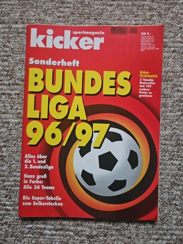 Kicker sonderheft bundesliga - kicker,