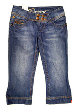 edc by ESPRIT Damen Caprihose 3/4 Jeans Gr.32 blau  59,95 NEU