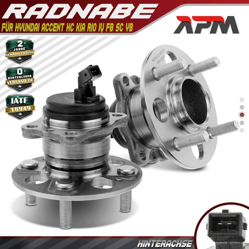 Radnabe radlagersatz hinten - 2x,