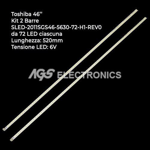 Kit barres strip 72 - barres,