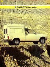 278988) Talbot 1100 City Laster Prospekt 1985