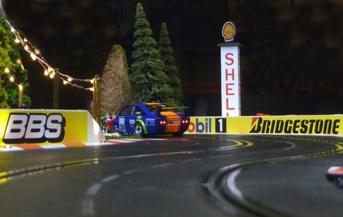 Slotcar rennbahn leitplanke - rennbahn,