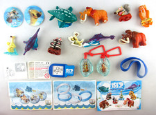 FERRERO 2006 + KOMPLETTSATZ / ICE AGE 2 mit SPIELZEUG + 3 BPZ 1 BA