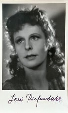LENI RIEFENSTAHL signierte