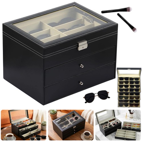 Brillenbox mit fächern - 18, und