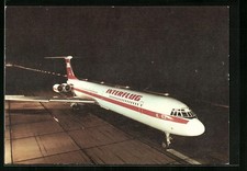Ansichtskarte Flugzeug IL-62