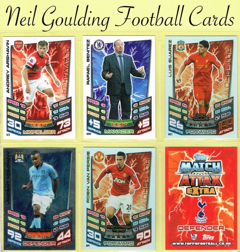 Topps match attax extra - attax, ☆