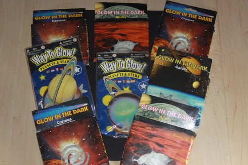 Glow the dark sticker - in,