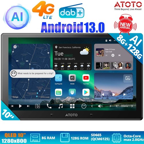 Atoto x10 android dab - atoto,
