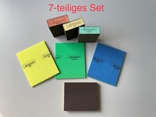 Garant Schleifblock Schleifpad Schleifschwamm Set Modellbau Kantenbearbeitung