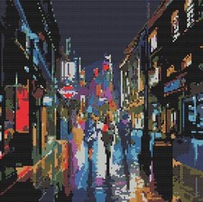 Kreuzstichmuster Von Florashell - Stadtstraße