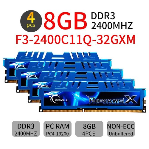 Skill 32gb 8gb ddr3 - 4x,