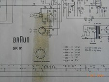 BRAUN SK 61 Schaltbild