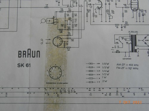 Braun schaltbild - 61,