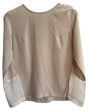 Seidenbluse  langarm Tunika