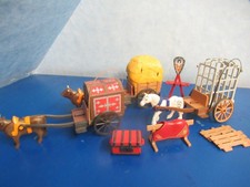 3x Ritter Wagen Schatz Käfig