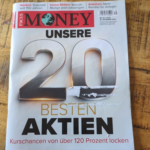 Focus money ausgabe 2026 nr - focus,