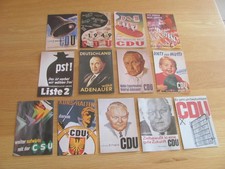 13 x AK CDU, RCDS Plakatserie