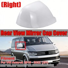 1X Mirror Caps Cover White