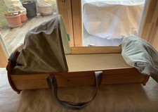 Babywiege Wiege Outdoor und Drinnen Holz Schaukelbett Kidskoje