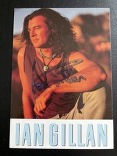 Ian Gillan Autogramm