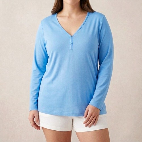 Damen schlafshirt langarm - damen,
