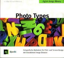Photo Types - digital design library - CD