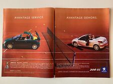 WERBUNG 2005 - PEUGEOT 206 CC ROLAND GARROS