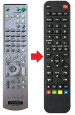 Ersatz Fernbedienung Sony STR-KLS5 | STR-KSL40 | STR-KSL5 | STR-KSL50
