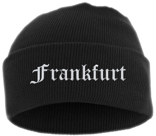 Frankfurt umschlagmütze - frankfurt,