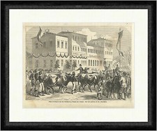 Einzug d.Metzger ins neue Schlachthaus, Stuttgart Breitschwert Faksimile_E 11591