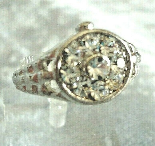 Uhr motiv ring glitzer schmuck - uhr,