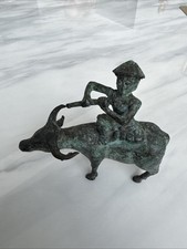 Antike Bronze-Büffel-Figur