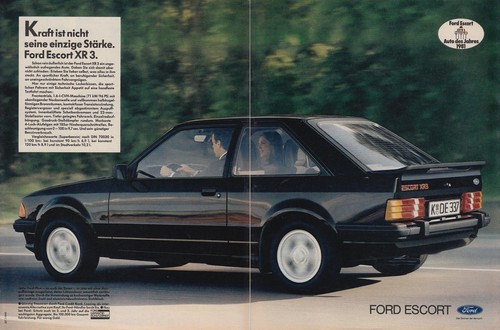 Ford escort xr3 - ford, '81